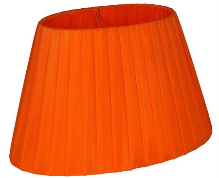 Oriva Lampskärm Organza 22cm Oval Orange