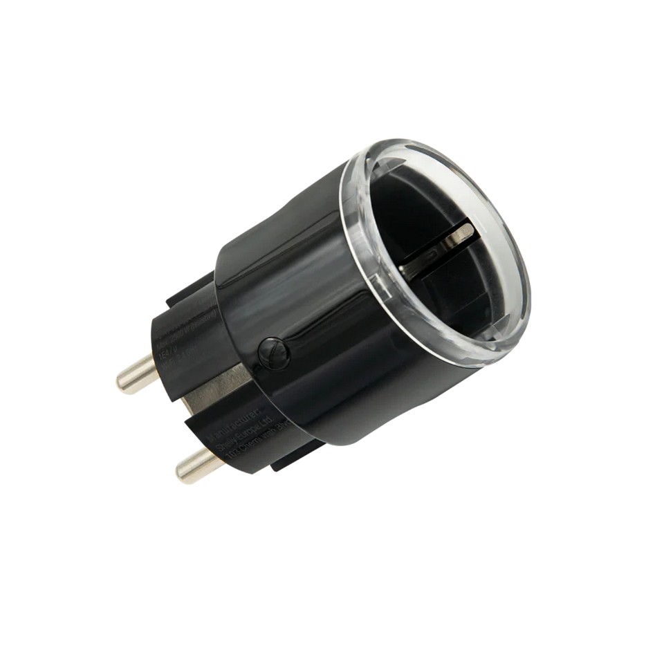 Shelly Plug S Gen3 Matter Svart