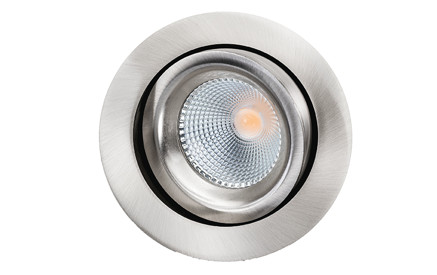 SG Armaturen Junistar Lux 7W 2700K inkl.driver Borstad stål